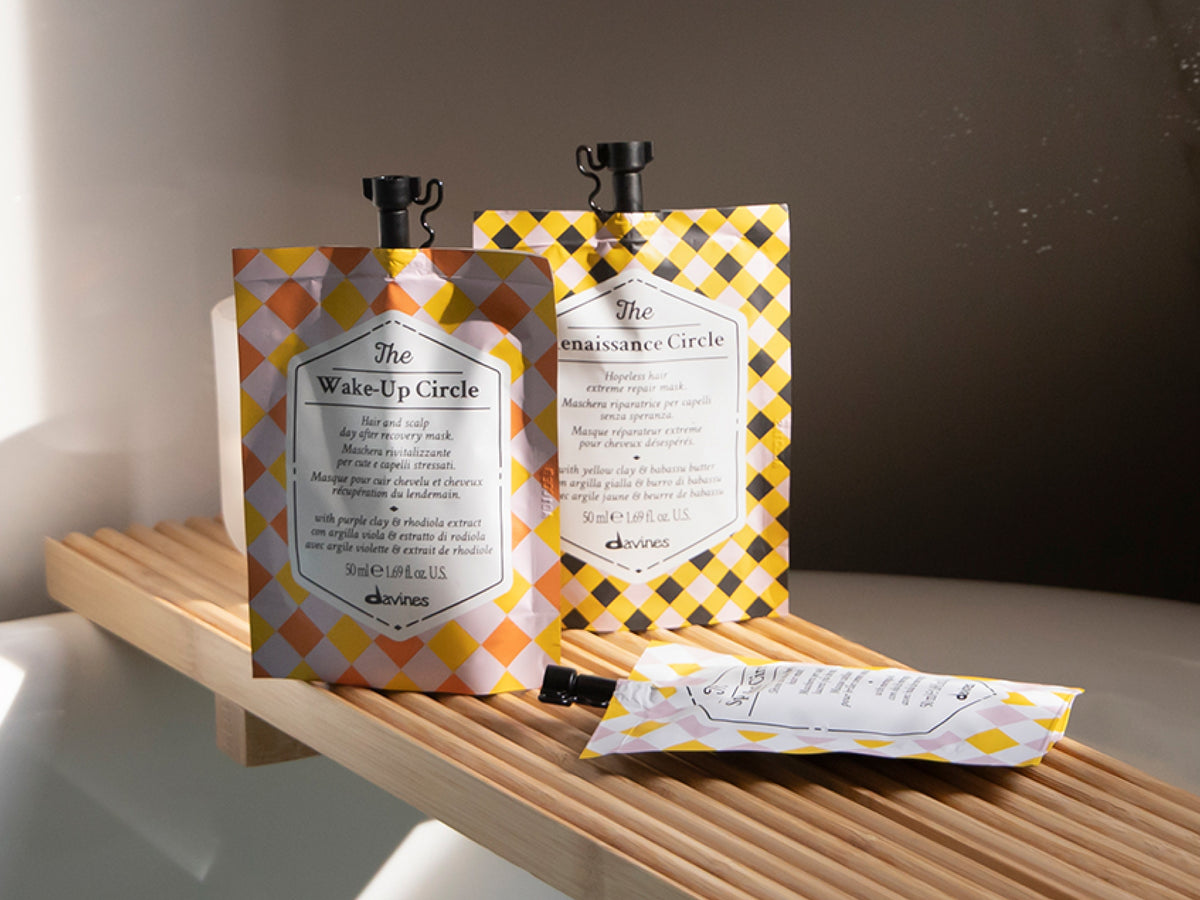 Davines Circle Chronicles hair masks