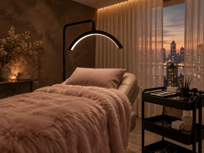 Lash and brow suite with arc lamp — FUSE Beauty Atelier